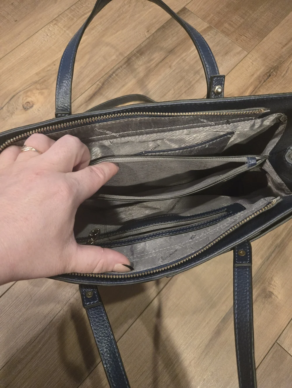 Nobel Navy Office Laptop Travel Bag
